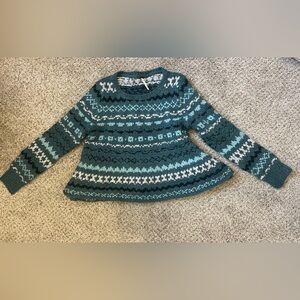 Free people knit sweater